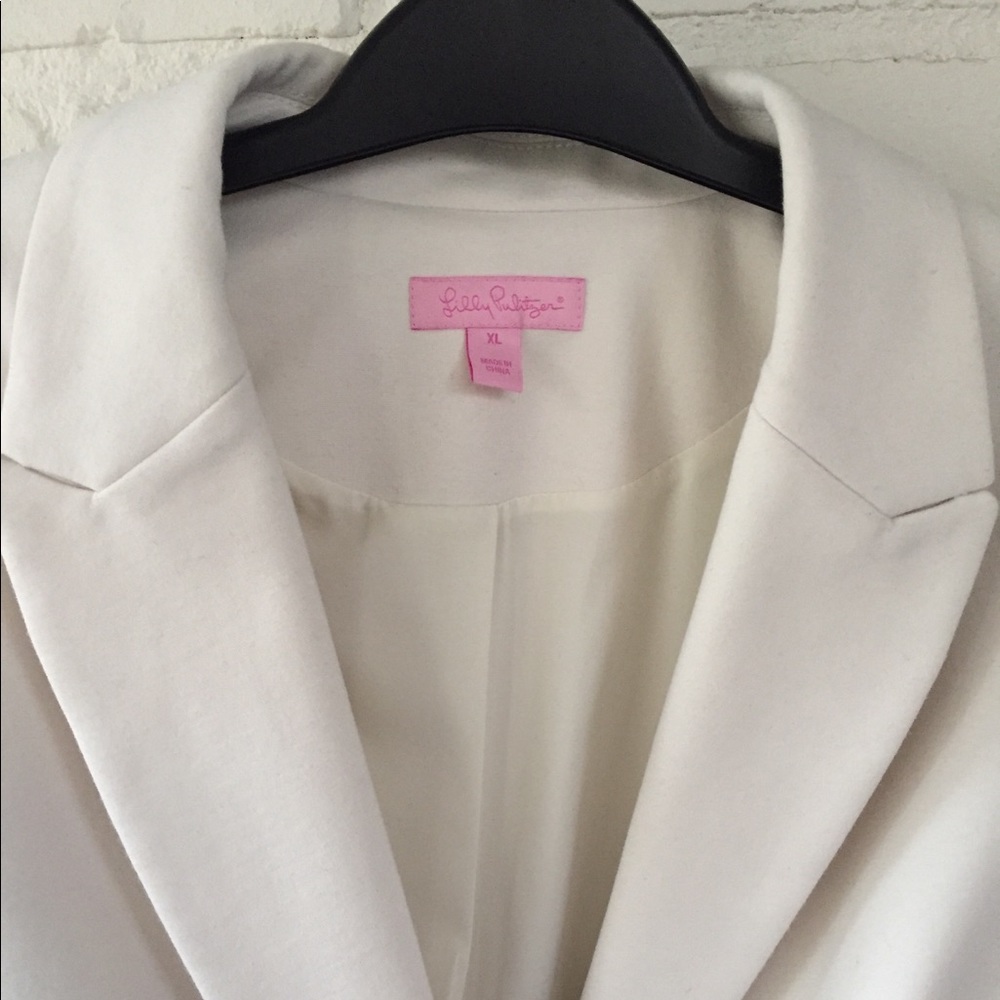 Lilly Pulitzer White Blazer